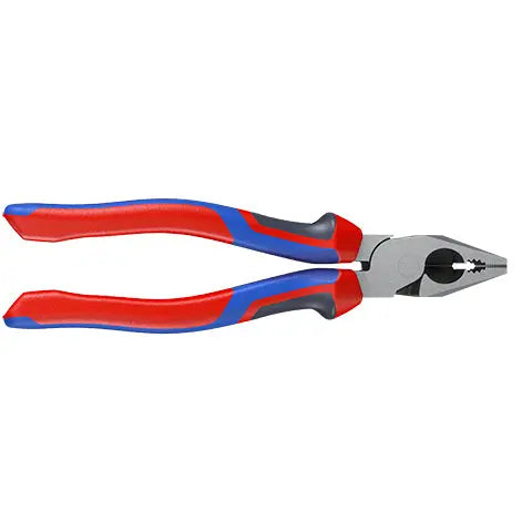 KNIPEX High Leverage Combination Pliers 200mm Multi Component Grips 02 02 200  White Rose Tools