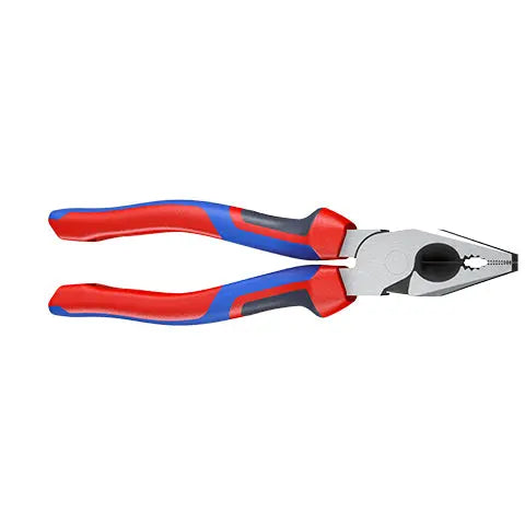 KNIPEX High Leverage Combination Pliers 200mm Multi Component Grips 02 02 200  White Rose Tools