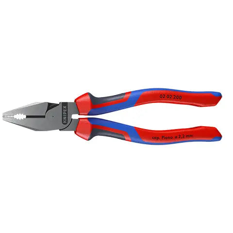KNIPEX High Leverage Combination Pliers 200mm Multi Component Grips 02 02 200  White Rose Tools