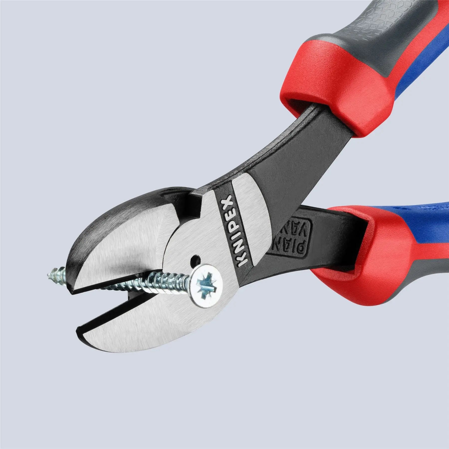 KNIPEX High Leverage Diagonal Side Cutting Pliers 180mm with Comfort Handles 74 02 180 SB  White Rose Tools