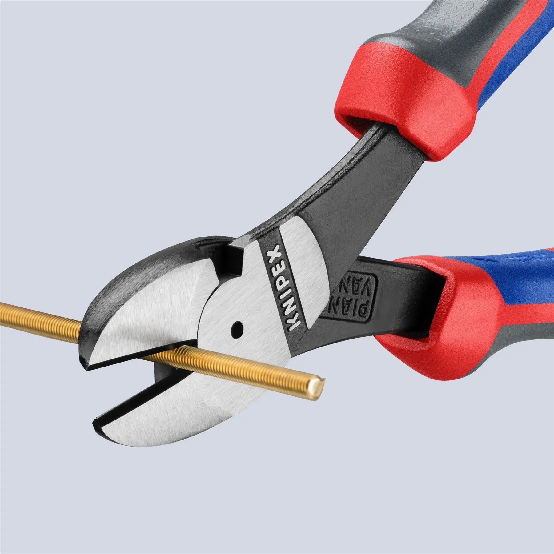 KNIPEX High Leverage Diagonal Side Cutting Pliers 180mm with Comfort Handles 74 02 180 SB  White Rose Tools