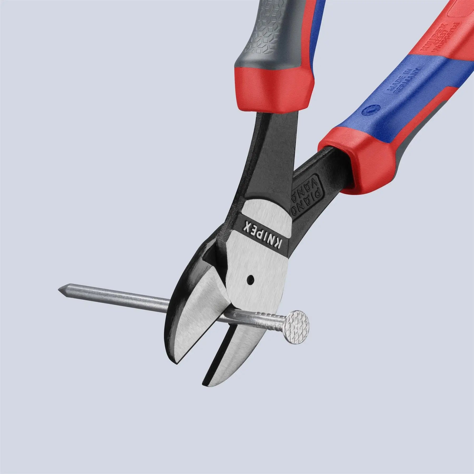 KNIPEX High Leverage Diagonal Side Cutting Pliers 200mm with Comfort Handles 74 02 200  White Rose Tools