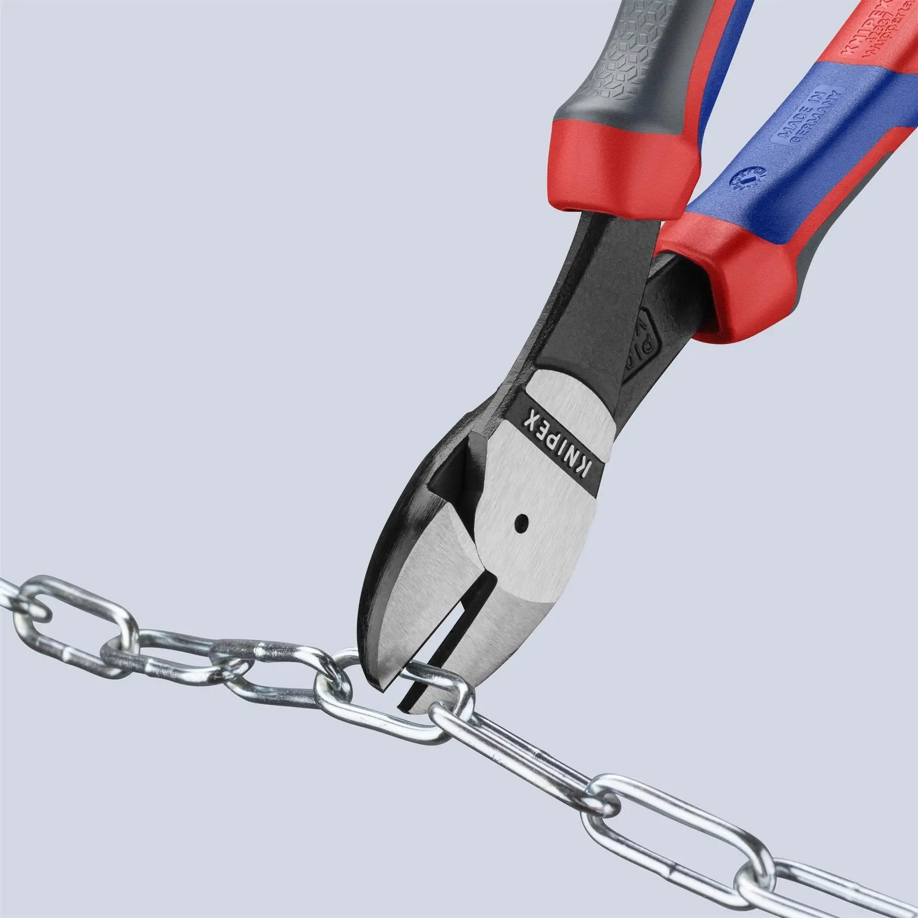 KNIPEX High Leverage Diagonal Side Cutting Pliers 200mm with Comfort Handles 74 02 200  White Rose Tools