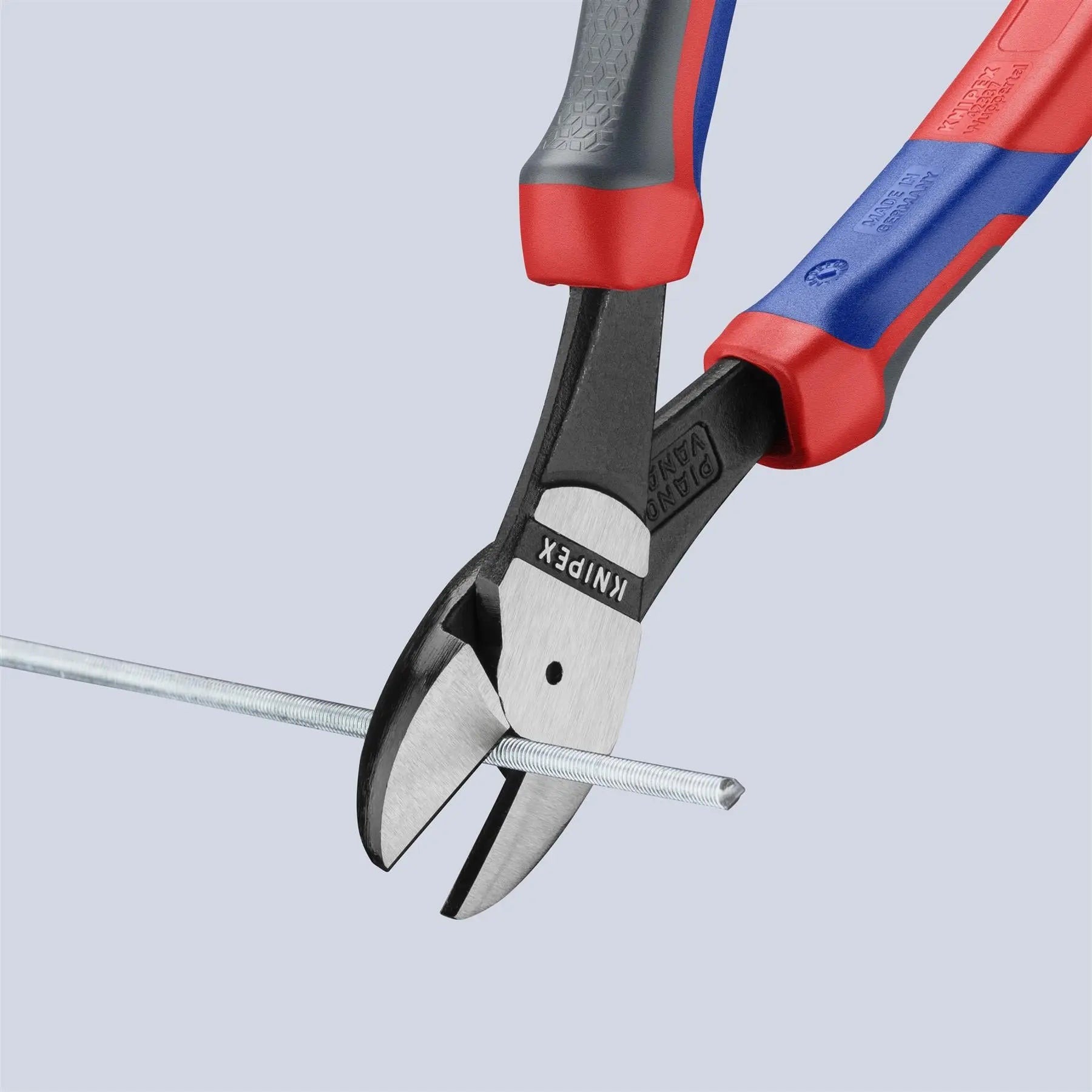 KNIPEX High Leverage Diagonal Side Cutting Pliers 200mm with Comfort Handles 74 02 200  White Rose Tools