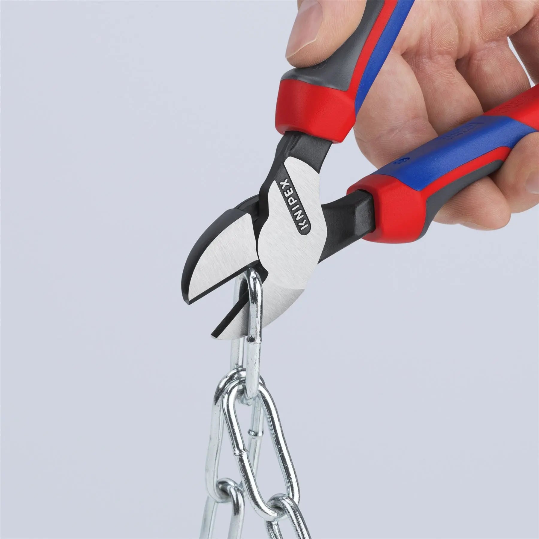 KNIPEX High Leverage Diagonal Side Cutting Pliers 200mm with Comfort Handles 74 02 200 SB  White Rose Tools
