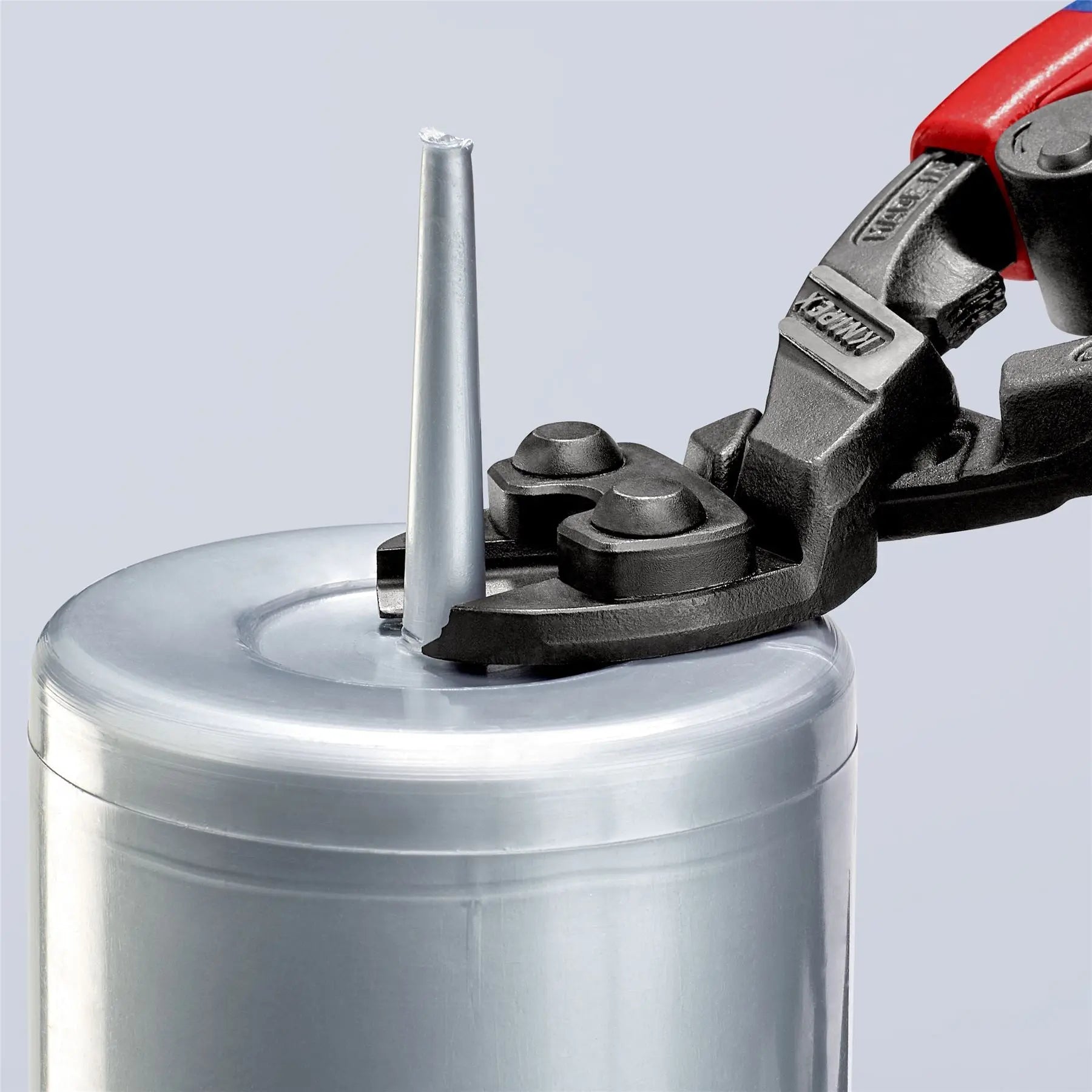 KNIPEX High Leverage Flush Cutter for Soft Metal and Plastic 200mm Multi Component Grips 72 62 200  White Rose Tools