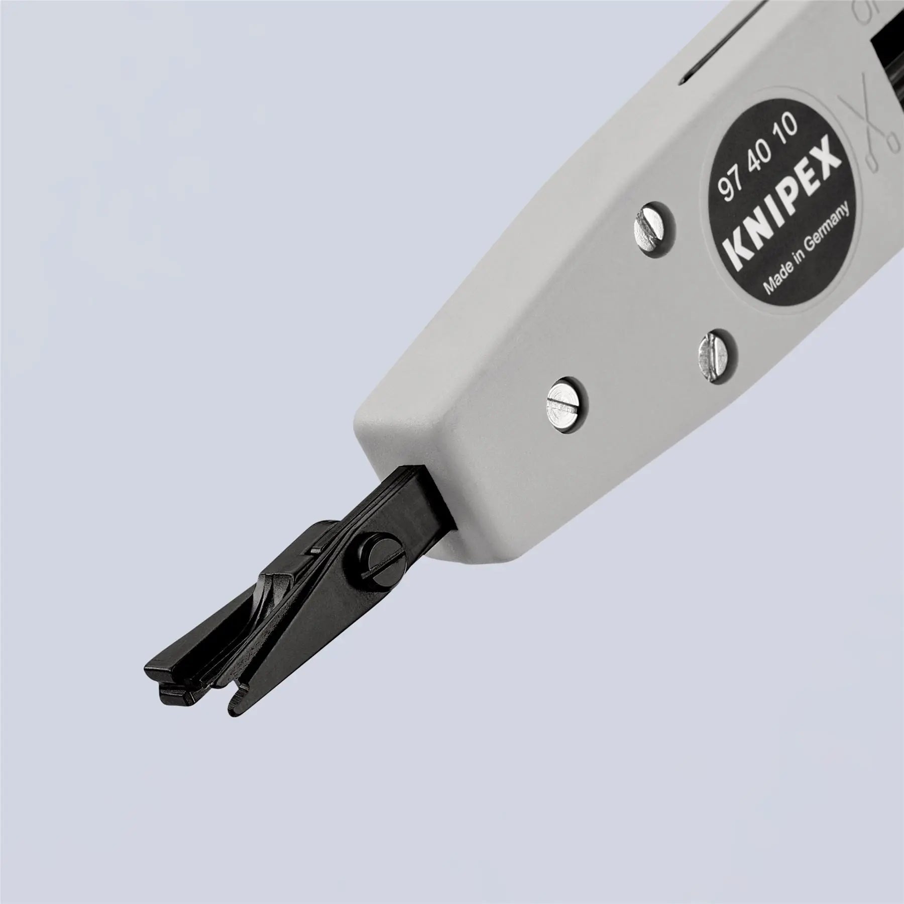 KNIPEX Insertation Tool for LSA Plus and Identical Construction Design 175mm for UTP STP Cables 97 40 10  White Rose Tools