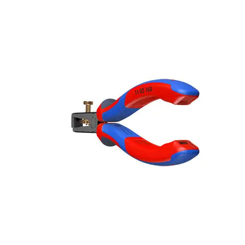 KNIPEX Insulation Wire Stripper with Opening Spring Universal 160mm Multi Component Grips 11 02 160 SB  White Rose Tools