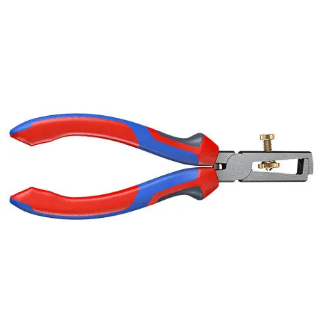 KNIPEX Insulation Wire Stripper with Opening Spring Universal 160mm Multi Component Grips 11 02 160 SB  White Rose Tools