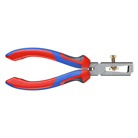 KNIPEX Insulation Wire Stripper with Opening Spring Universal 160mm Multi Component Grips 11 02 160 SB  White Rose Tools