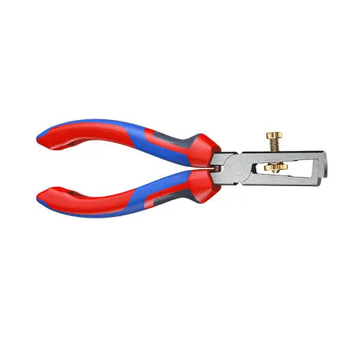 KNIPEX Insulation Wire Stripper with Opening Spring Universal 160mm Multi Component Grips 11 02 160 SB  White Rose Tools
