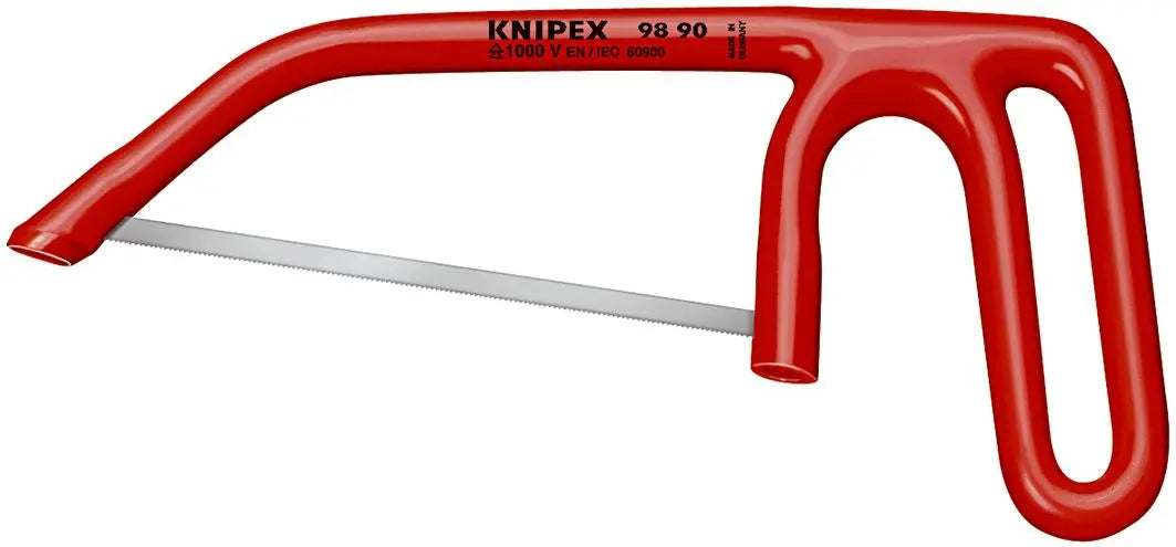 KNIPEX Junior Hacksaw PUK 150mm Dipped Insulated 1000V 98 90  White Rose Tools
