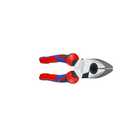 KNIPEX Linemans Pliers American Style 240mm Multi Component Grips 09 02 240  White Rose Tools