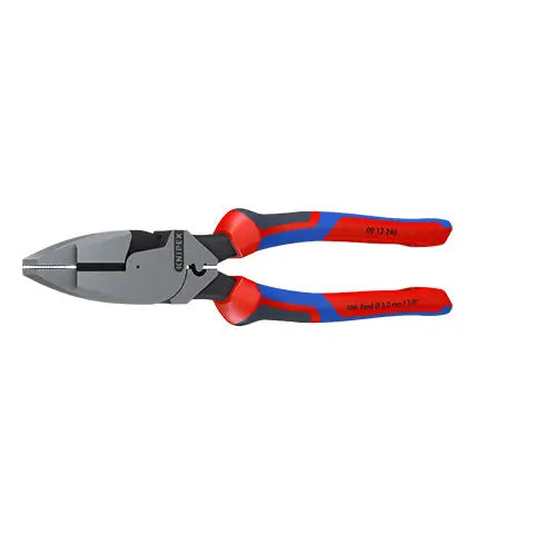 KNIPEX Linemans Pliers American Style 240mm with Comfort Handles 09 12 240  White Rose Tools