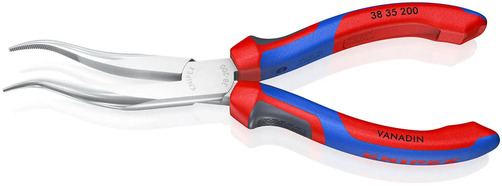 KNIPEX Mechanics Pliers for Gripping Bending 200mm with Comfort Handles 38 35 200  White Rose Tools