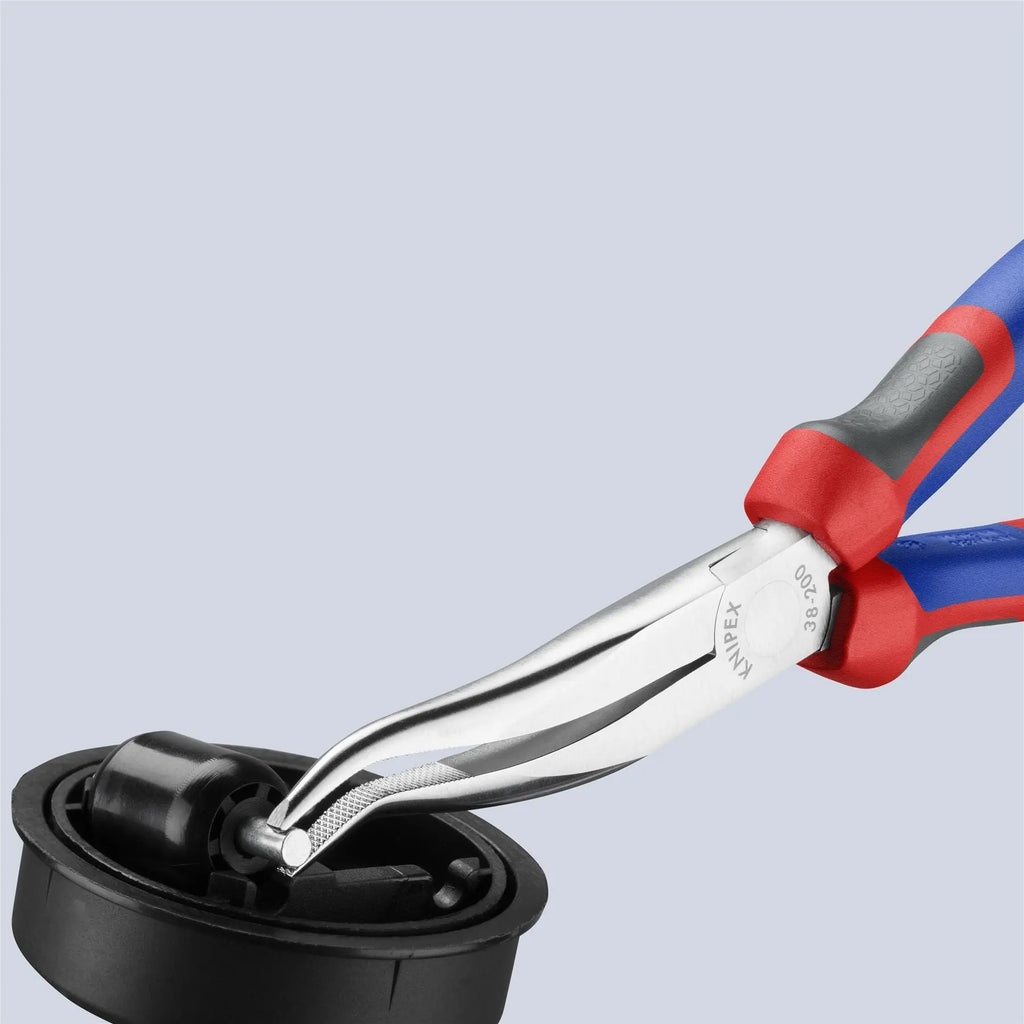 KNIPEX Mechanics Pliers for Gripping Bending 200mm with Comfort Handles 38 35 200  White Rose Tools