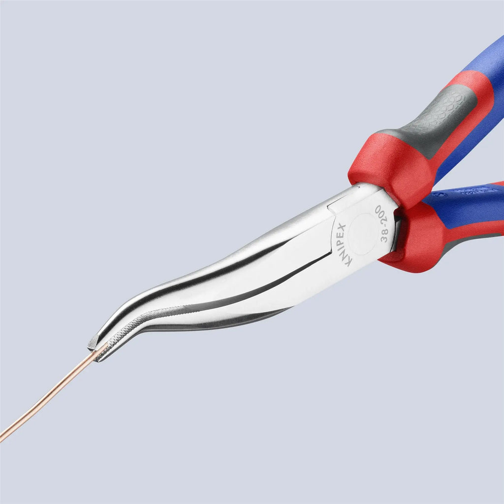 KNIPEX Mechanics Pliers for Gripping Bending 200mm with Comfort Handles 38 35 200  White Rose Tools