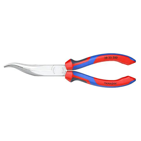KNIPEX Mechanics Pliers for Gripping Bending 200mm with Comfort Handles 38 35 200  White Rose Tools