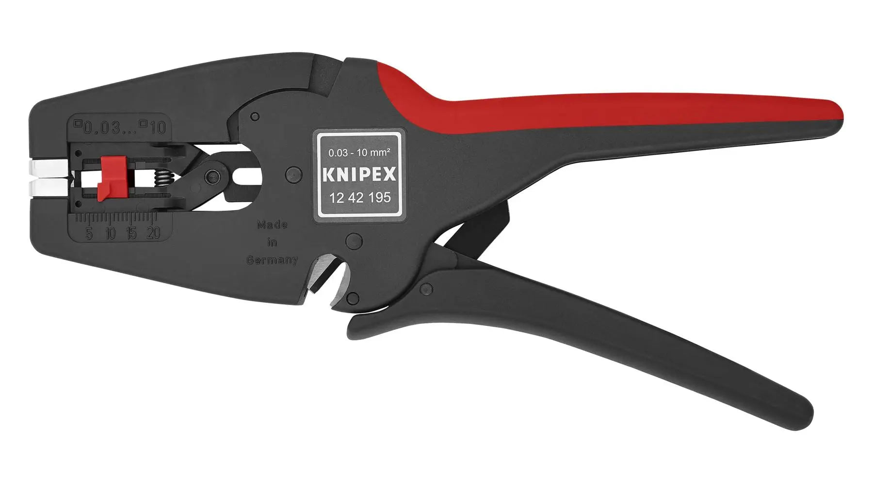 KNIPEX MultiStrip 10 Automatic Insulation Stripper 195mm Wire Stripping Pliers 12 42 195 SB  White Rose Tools