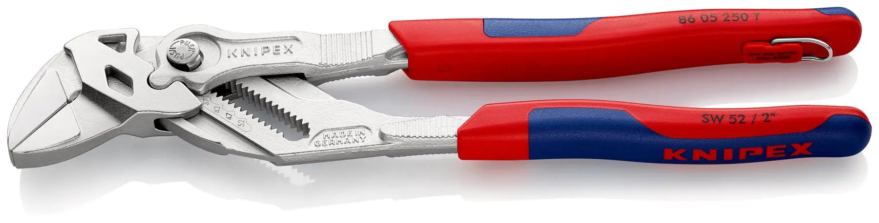 KNIPEX Pliers Wrench Adjustable Grips Push Button 100-400 mm Choose Size  White Rose Tools
