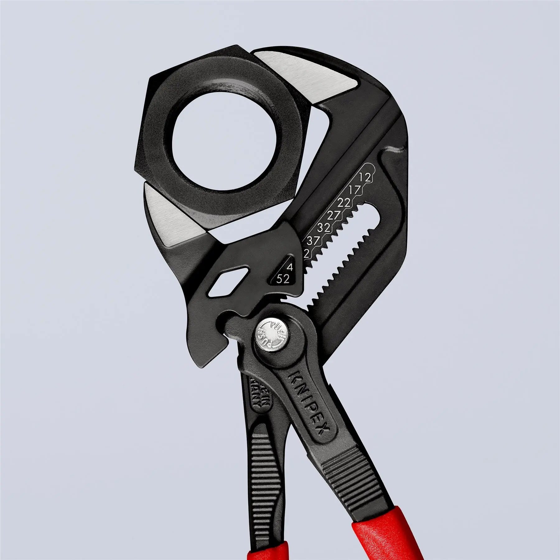 KNIPEX Pliers Wrench Adjustable Grips Push Button 100-400 mm Choose Size  White Rose Tools