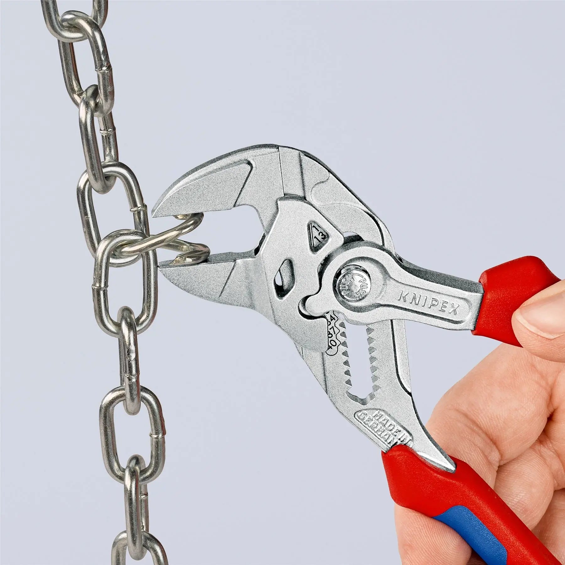 KNIPEX Pliers Wrench Adjustable Grips Push Button 100-400 mm Choose Size  White Rose Tools