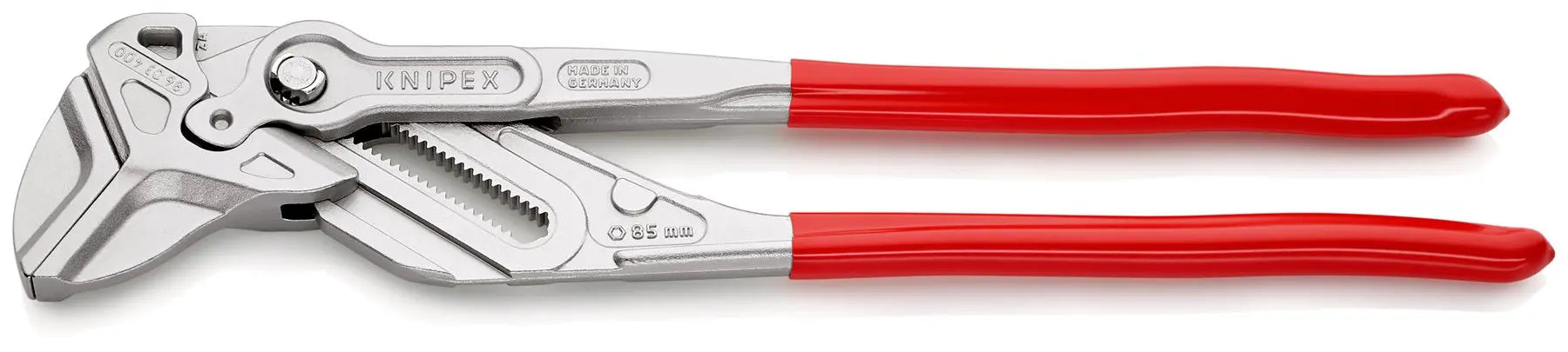 KNIPEX Pliers Wrench Adjustable Grips Push Button 100-400 mm Choose Size  White Rose Tools