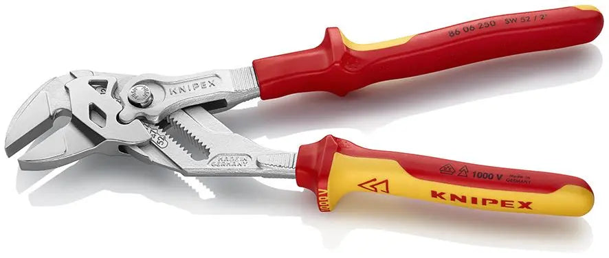 KNIPEX Pliers Wrench Adjustable Grips Push Button 100-400 mm Choose Size  White Rose Tools