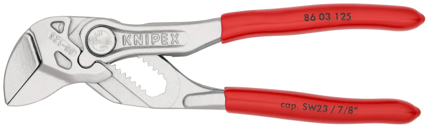 KNIPEX Pliers Wrench Adjustable Grips Push Button 100-400 mm Choose Size  White Rose Tools