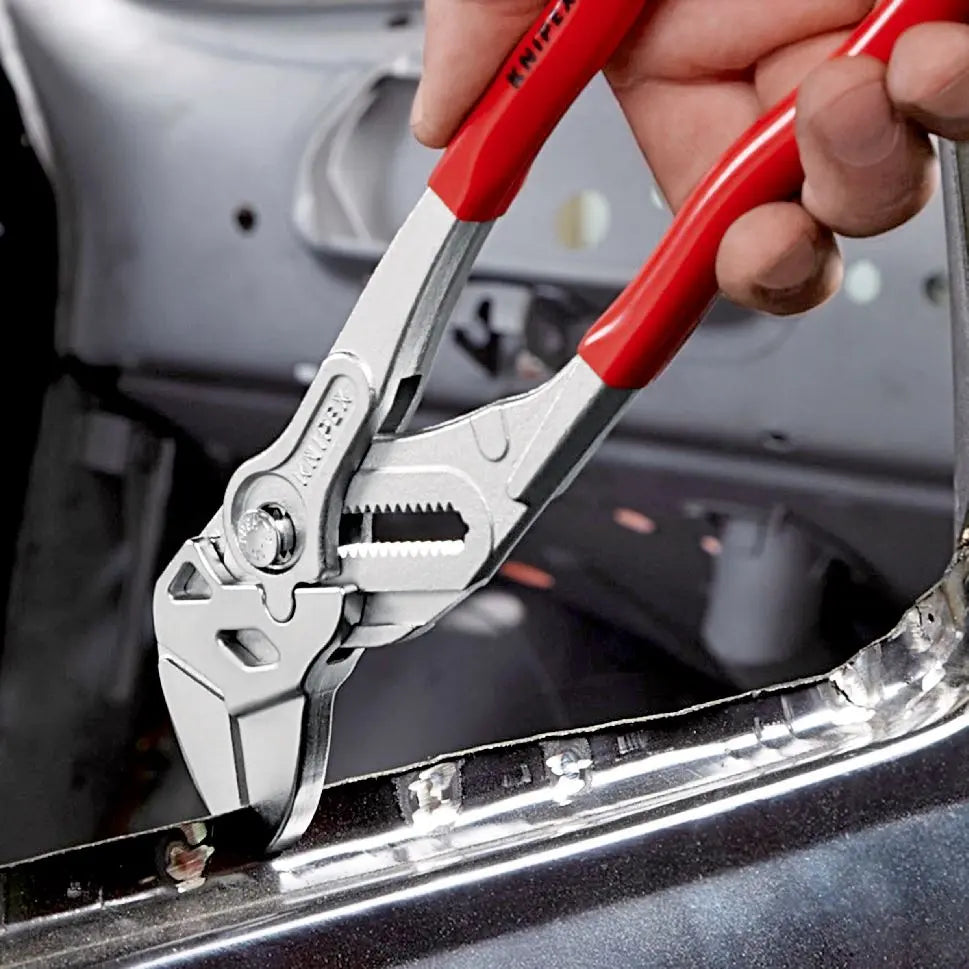 KNIPEX Pliers Wrench Adjustable Grips Push Button 100-400 mm Choose Size  White Rose Tools