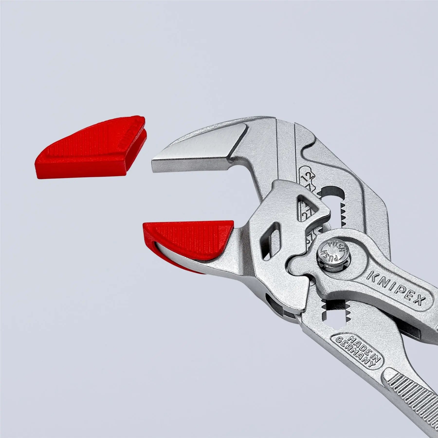 KNIPEX Pliers Wrench Adjustable Grips Push Button 100-400 mm Choose Size  White Rose Tools