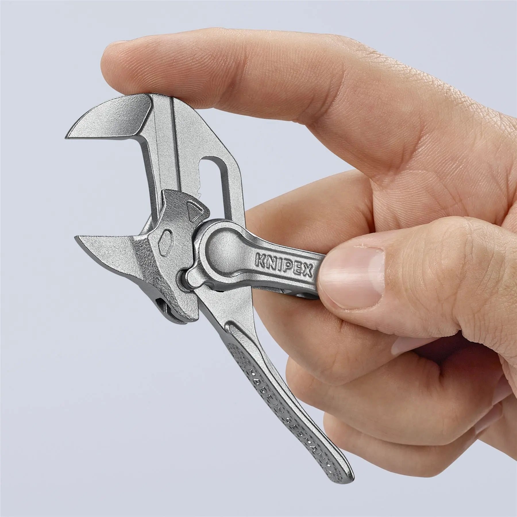 KNIPEX Pliers Wrench Adjustable Grips Push Button 100-400 mm Choose Size  White Rose Tools