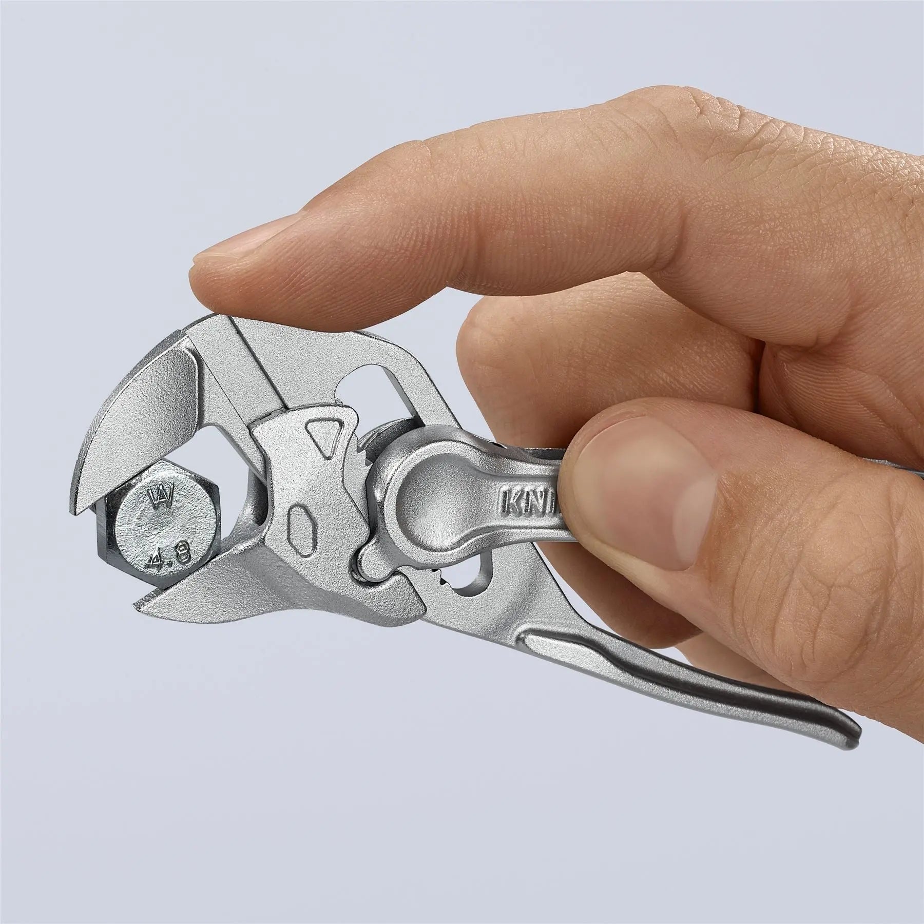 KNIPEX Pliers Wrench Adjustable Grips Push Button 100-400 mm Choose Size  White Rose Tools