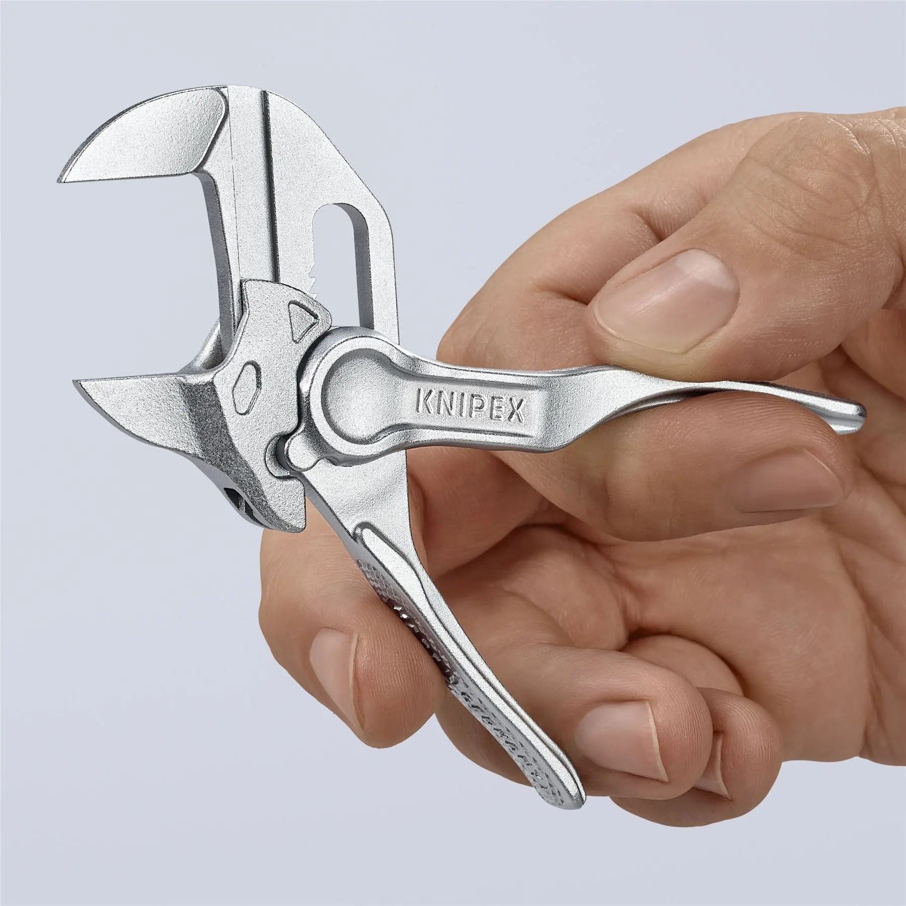 KNIPEX Pliers Wrench Adjustable Grips Push Button 100-400 mm Choose Size  White Rose Tools