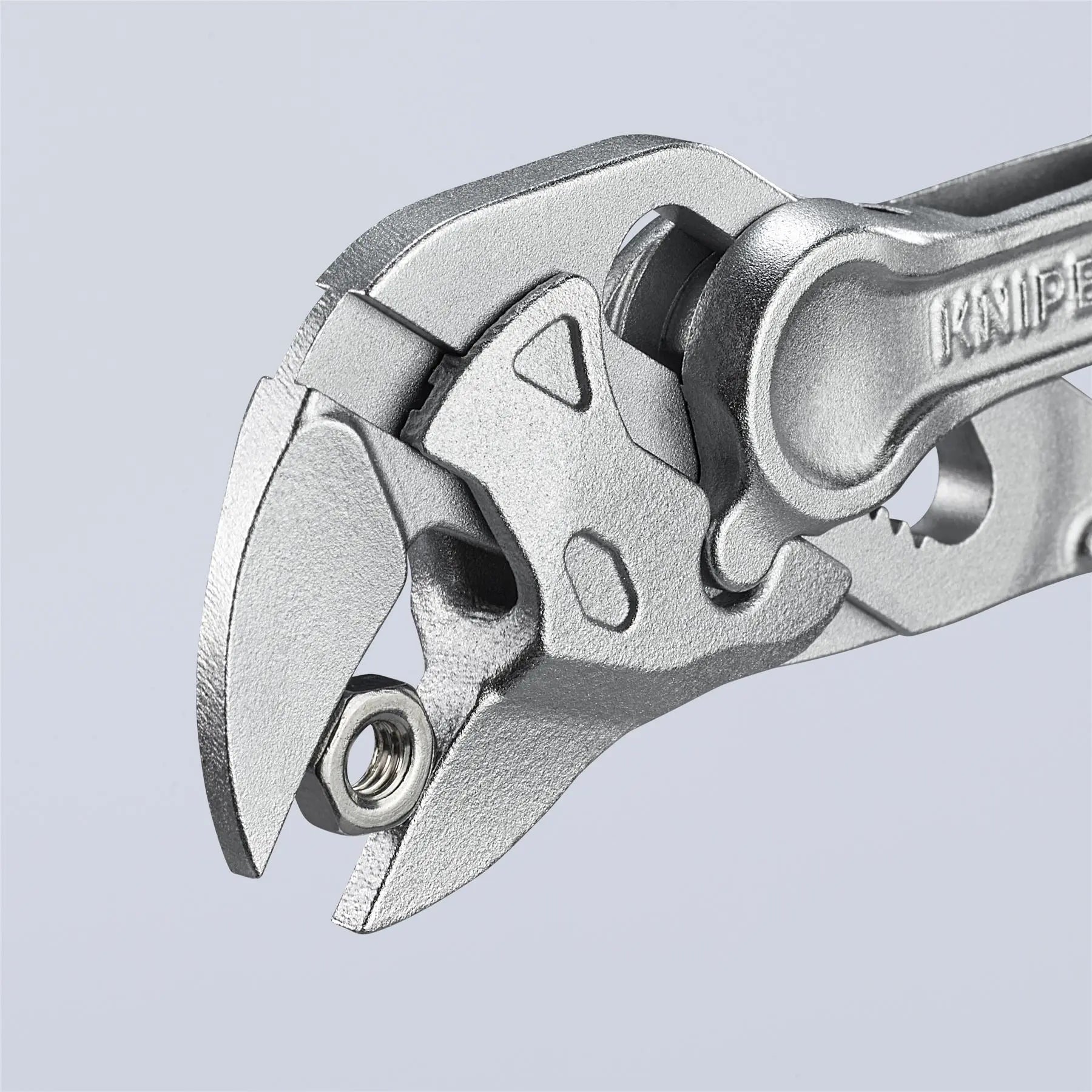 KNIPEX Pliers Wrench Adjustable Grips Push Button 100-400 mm Choose Size  White Rose Tools