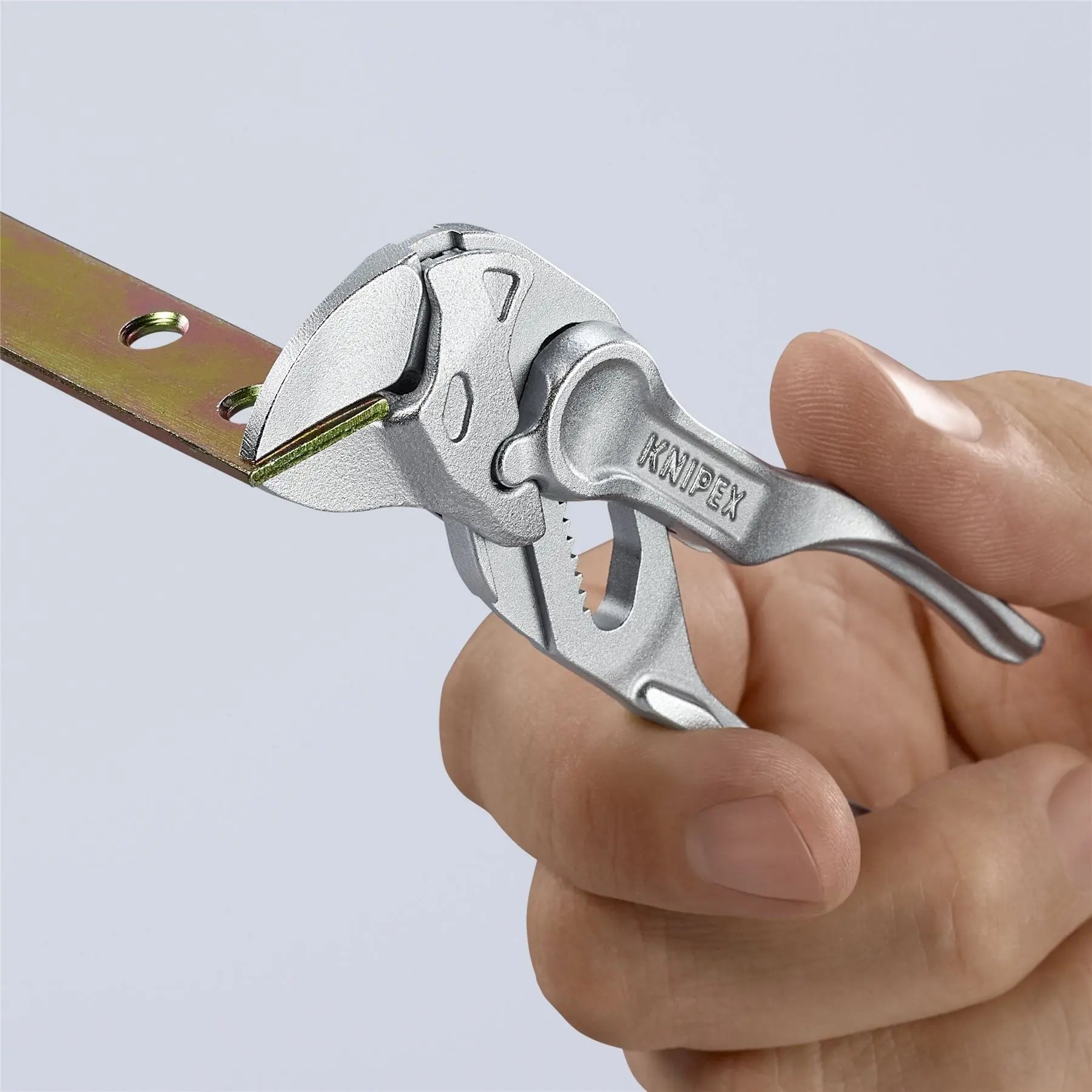 KNIPEX Pliers Wrench Adjustable Grips Push Button 100-400 mm Choose Size  White Rose Tools