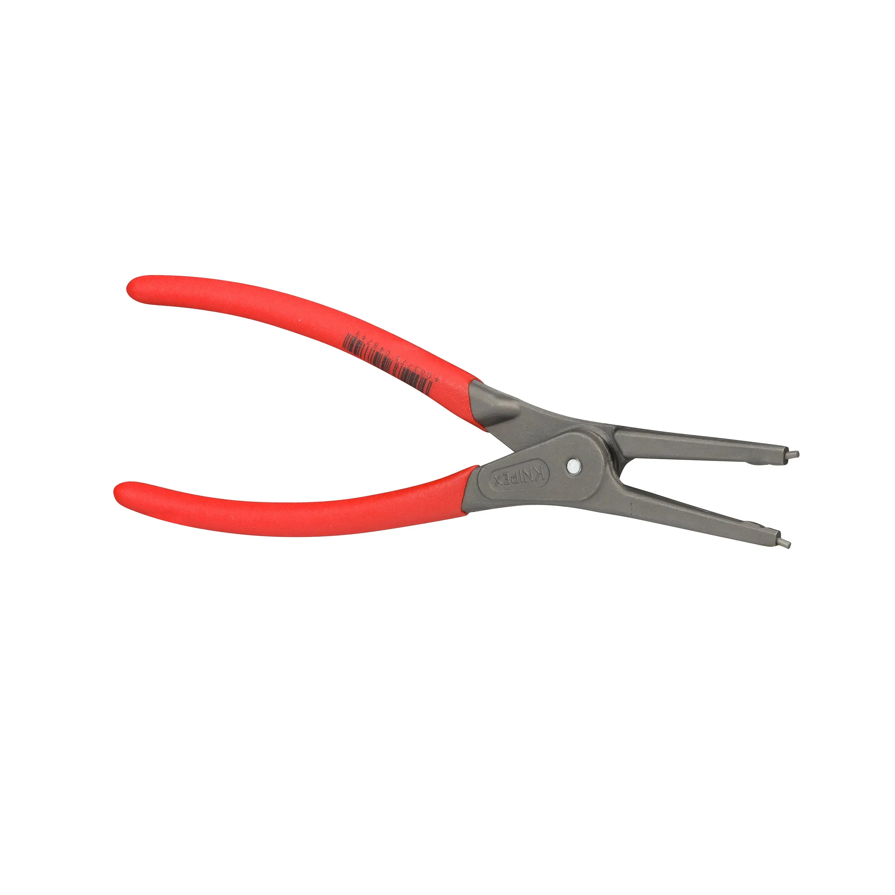 KNIPEX Precision Circlip Pliers for External Circlips on Shafts 225mm 2.3mm Diameter Tips 49 11 A3  White Rose Tools