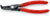KNIPEX Precision Circlip Pliers for Internal Circlips in Bore Holes 165mm 48 41 J21  White Rose Tools