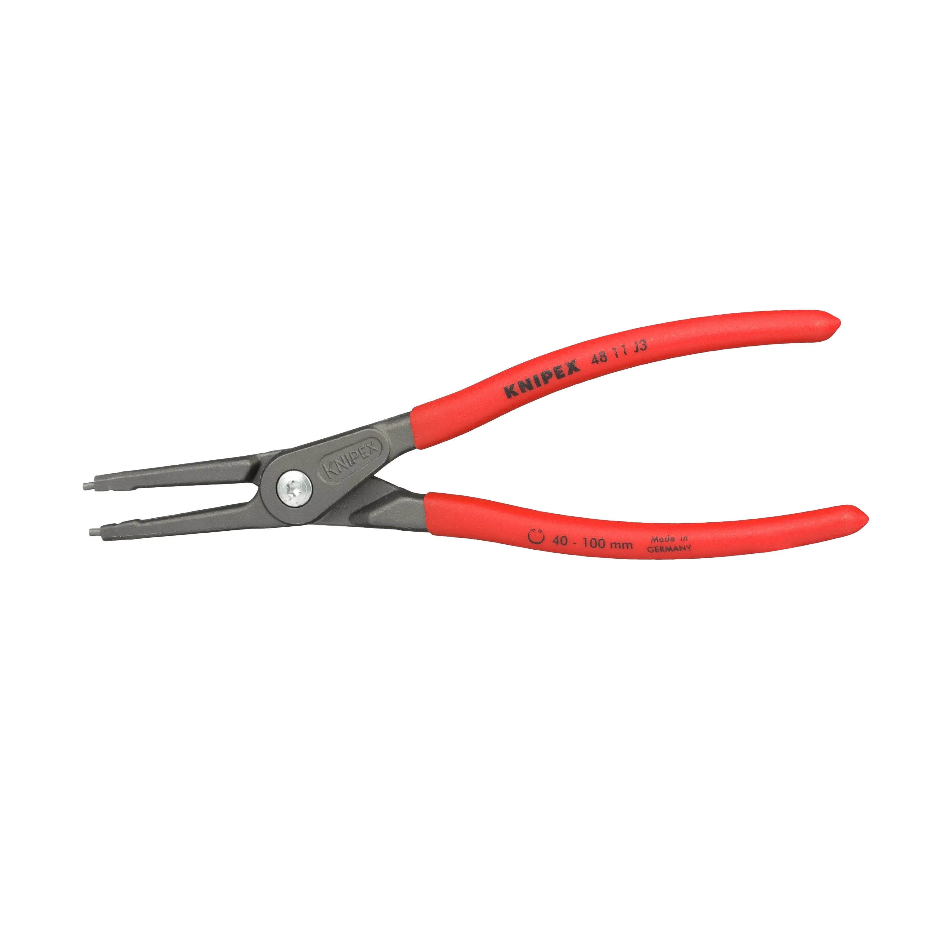 KNIPEX Precision Circlip Pliers for Internal Circlips in Bore Holes 225mm 2.3mm Diameter Tips 40 11 J3  White Rose Tools