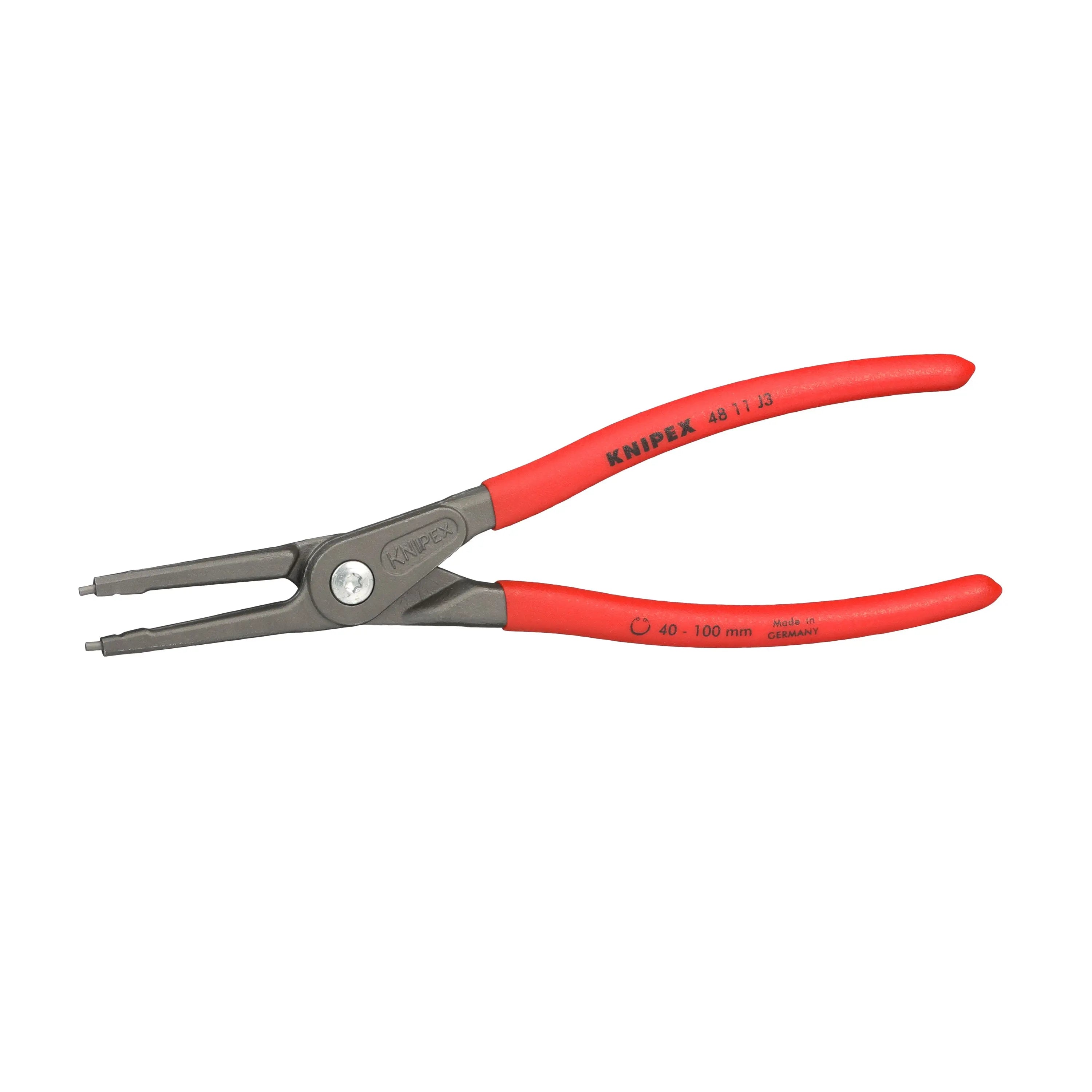 KNIPEX Precision Circlip Pliers for Internal Circlips in Bore Holes 225mm 2.3mm Diameter Tips 40 11 J3  White Rose Tools
