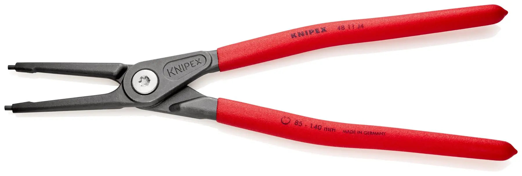KNIPEX Precision Circlip Pliers for Internal Circlips in Bore Holes 320mm 3.2mm Diameter Tips 40 11 J4  White Rose Tools