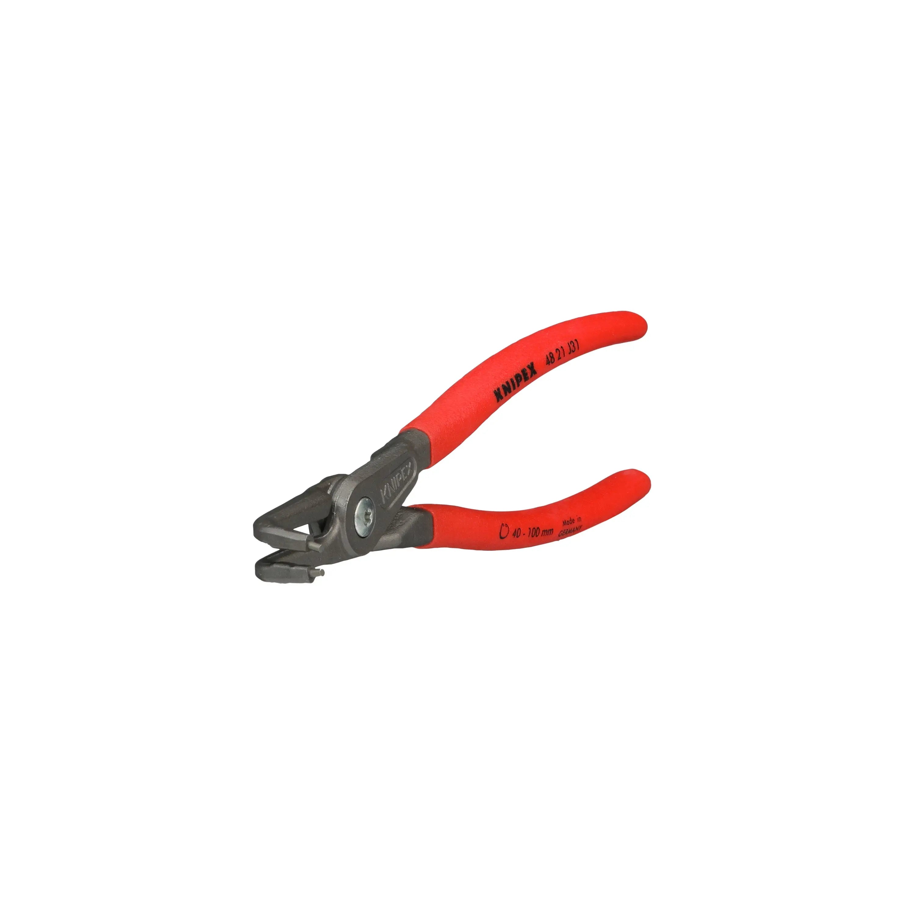 KNIPEX Precision Circlip Pliers for Internal Circlips in Bore Holes 90° Angled 210mm 2.3mm Diameter Tips 40 21 J31  White Rose Tools