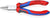 KNIPEX Round Nose Pliers 160mm Chrome with Comfort Handles 22 05 160  White Rose Tools