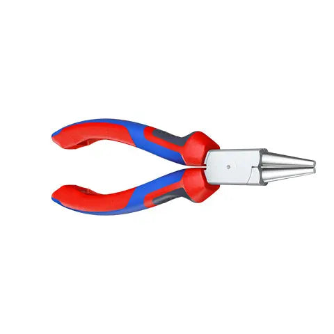 KNIPEX Round Nose Pliers 160mm Chrome with Comfort Handles 22 05 160  White Rose Tools