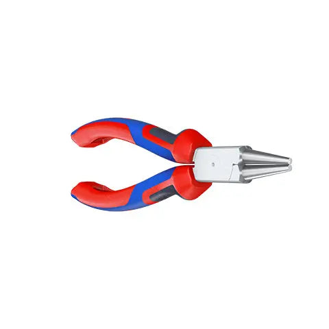 KNIPEX Round Nose Pliers 160mm Chrome with Comfort Handles 22 05 160  White Rose Tools