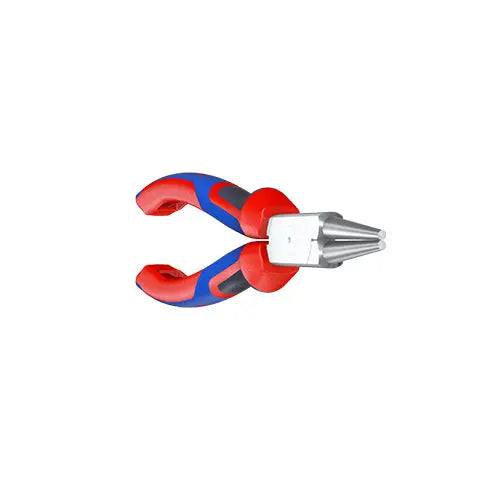 KNIPEX Round Nose Pliers 160mm Chrome with Comfort Handles 22 05 160  White Rose Tools