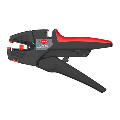 KNIPEX Self Adjusting Insulation Stripper 200mm Stripping Pliers 12 40 200  White Rose Tools