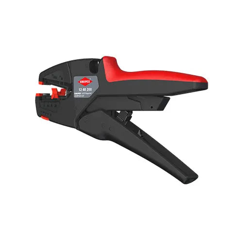 KNIPEX Self Adjusting Insulation Stripper 200mm Stripping Pliers 12 40 200  White Rose Tools