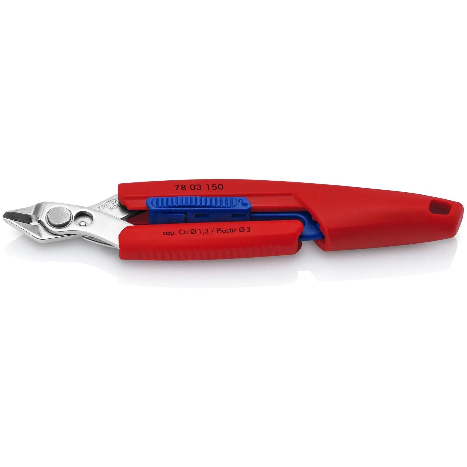 KNIPEX Slim Knips Precision Cutting Pliers 150mm Mirror Polished 78 03 150  White Rose Tools