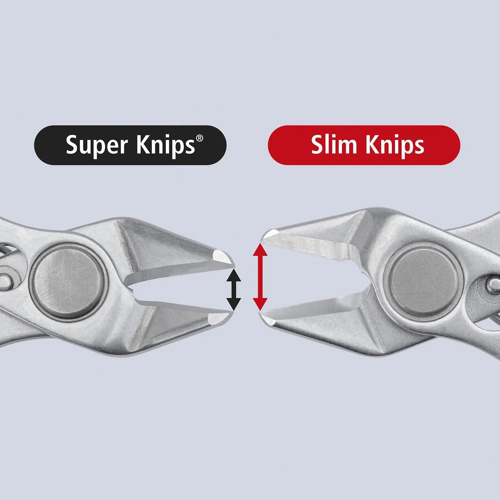 KNIPEX Slim Knips Precision Cutting Pliers 150mm Mirror Polished 78 03 150 SB  White Rose Tools